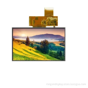 Rg050ctt-02 for Vehicle Transportation 5 Inch 800*480 TFT LCD Panel